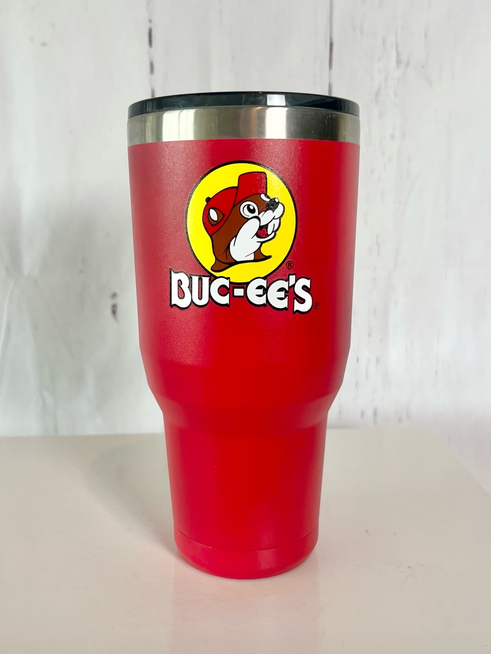 Buc-ee’s 40oz Red Yukon Outfitters Fit Forty Insulated Tumbler with Lid